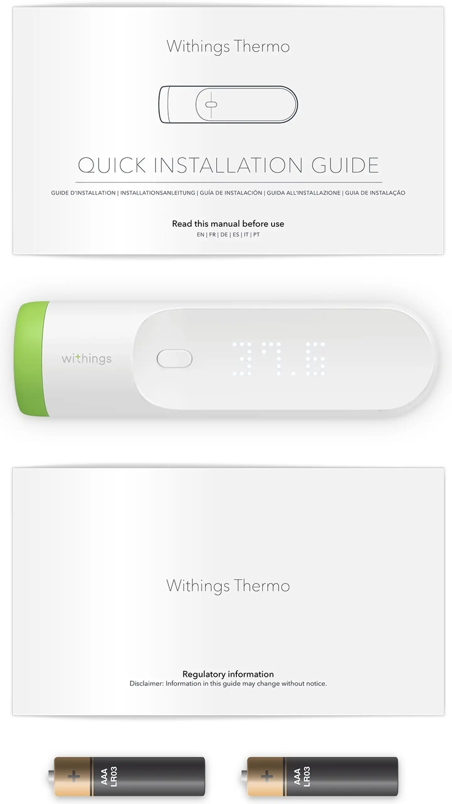 Withings Kuumemittari Thermo - 4