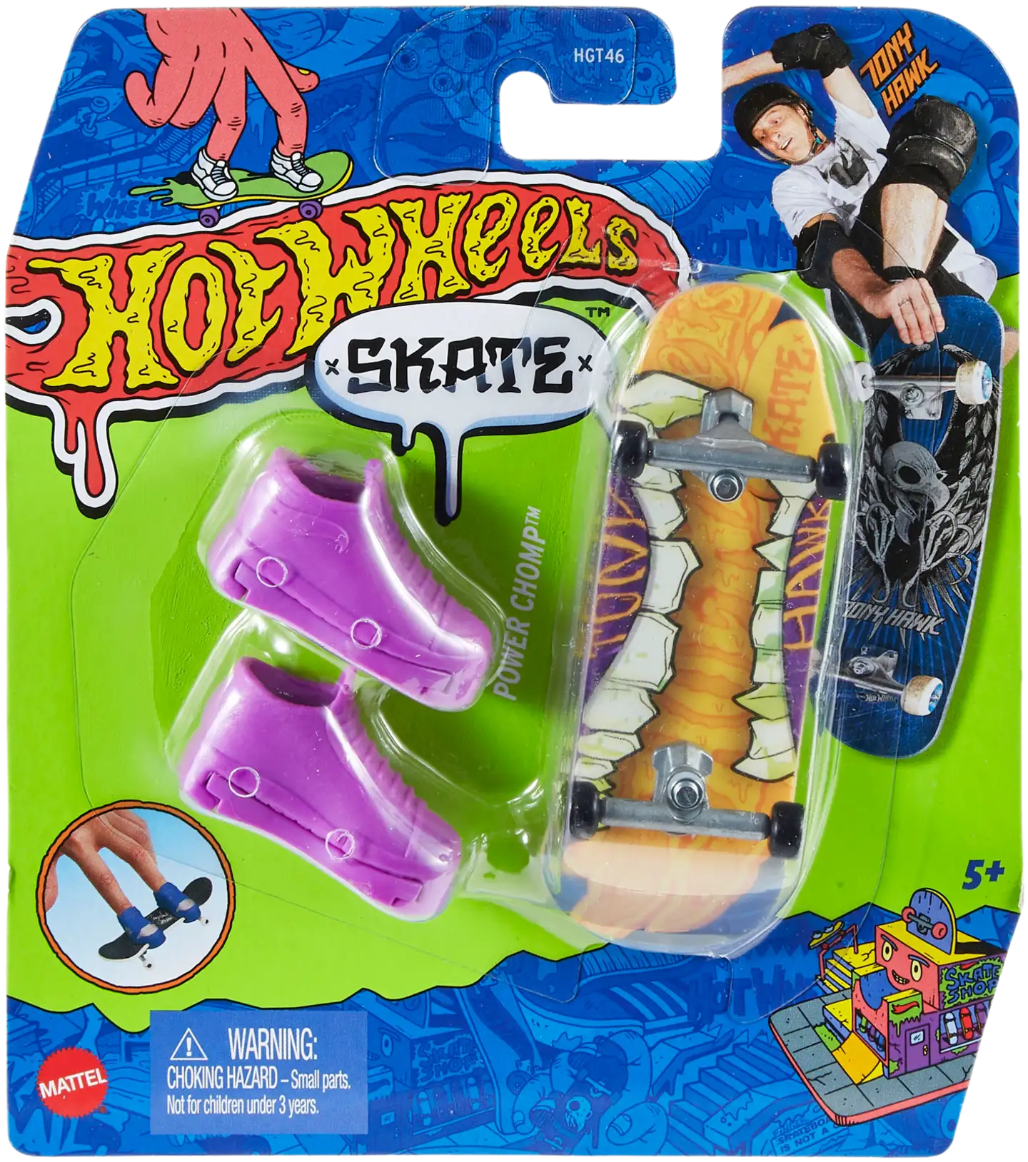 Hot Wheels Sormiskeittilauta Ja Kengät - 2