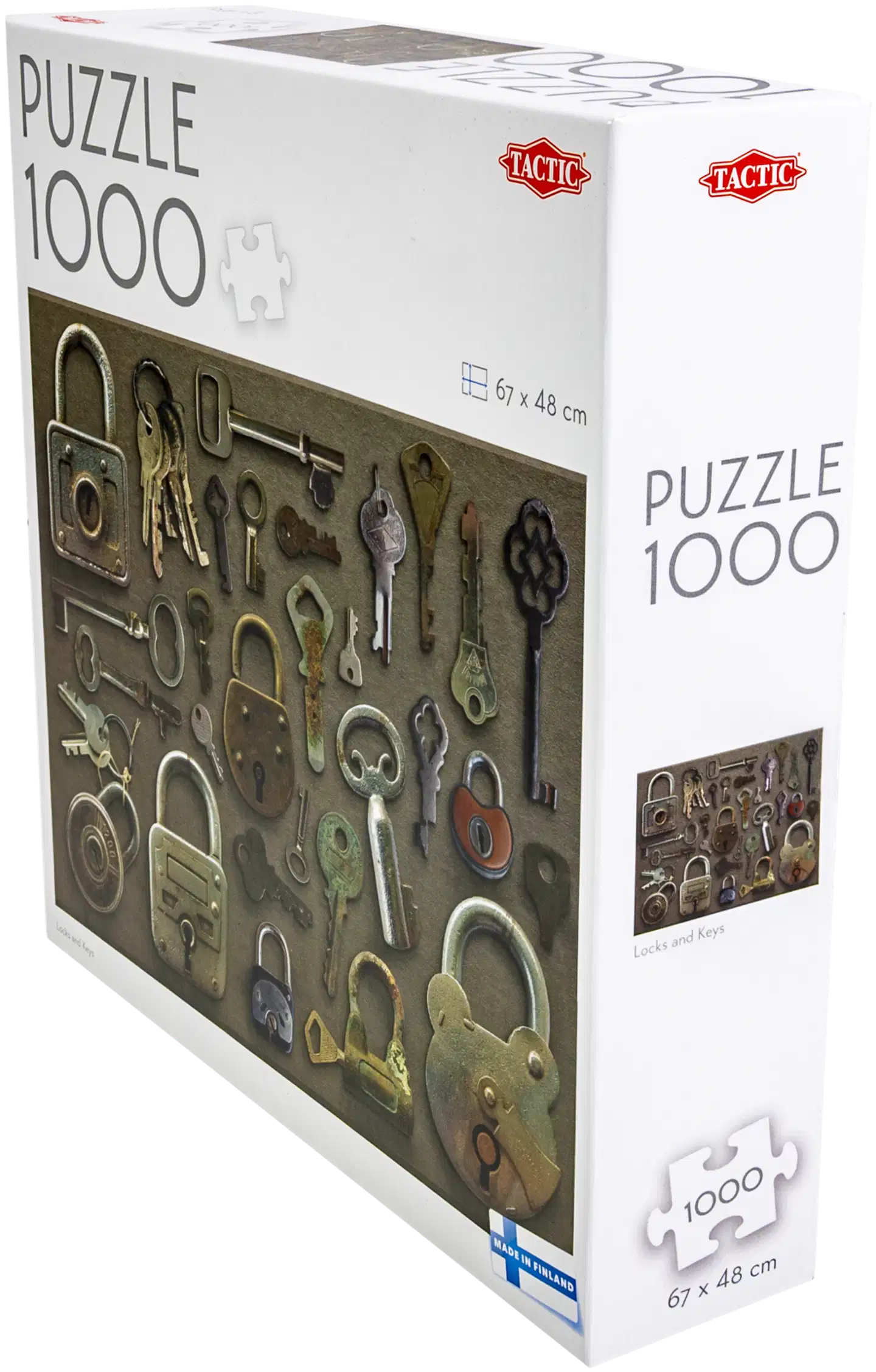 Tactic Palapeli Puzzle Lovers Locks and Keys 1000 palaa - 4