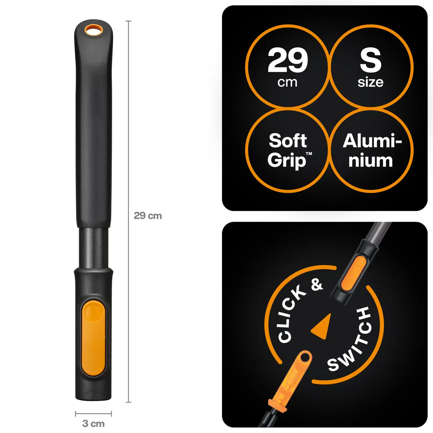 Fiskars OneClick kahva S - 2