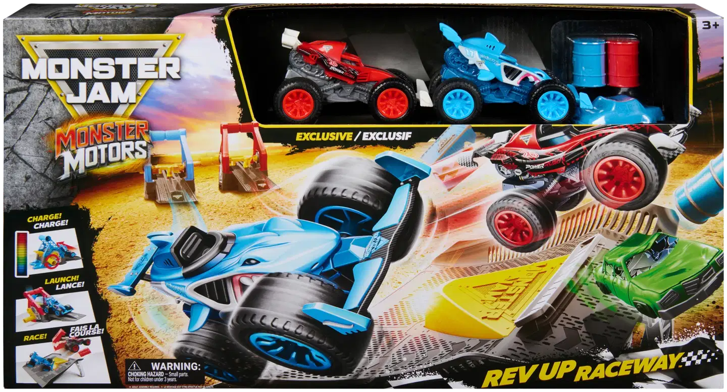 MJ 1:64 Monsteri Moottorit RevUp Setti - 1