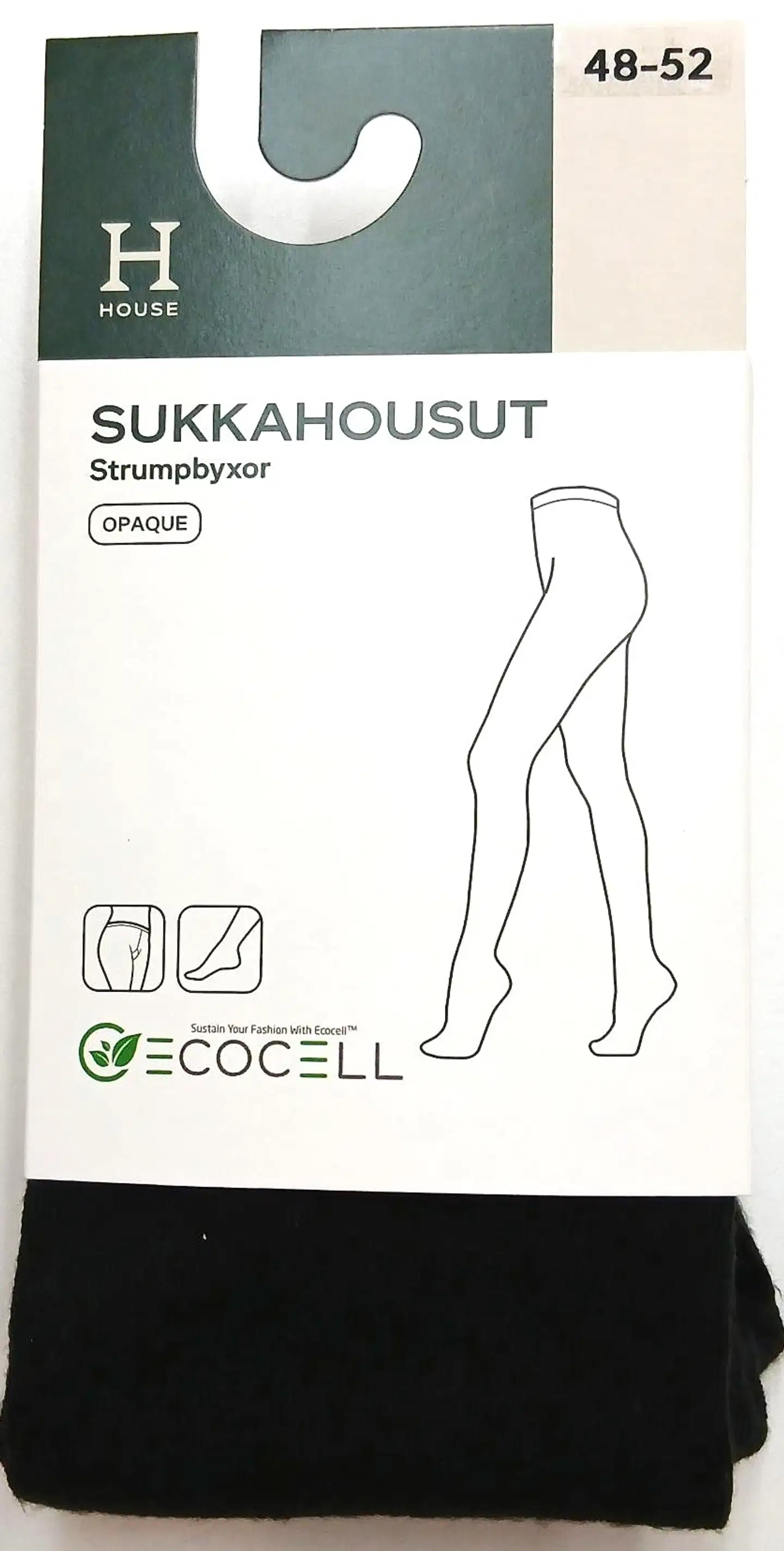 House naisten sukkahousut B036/25 - Black