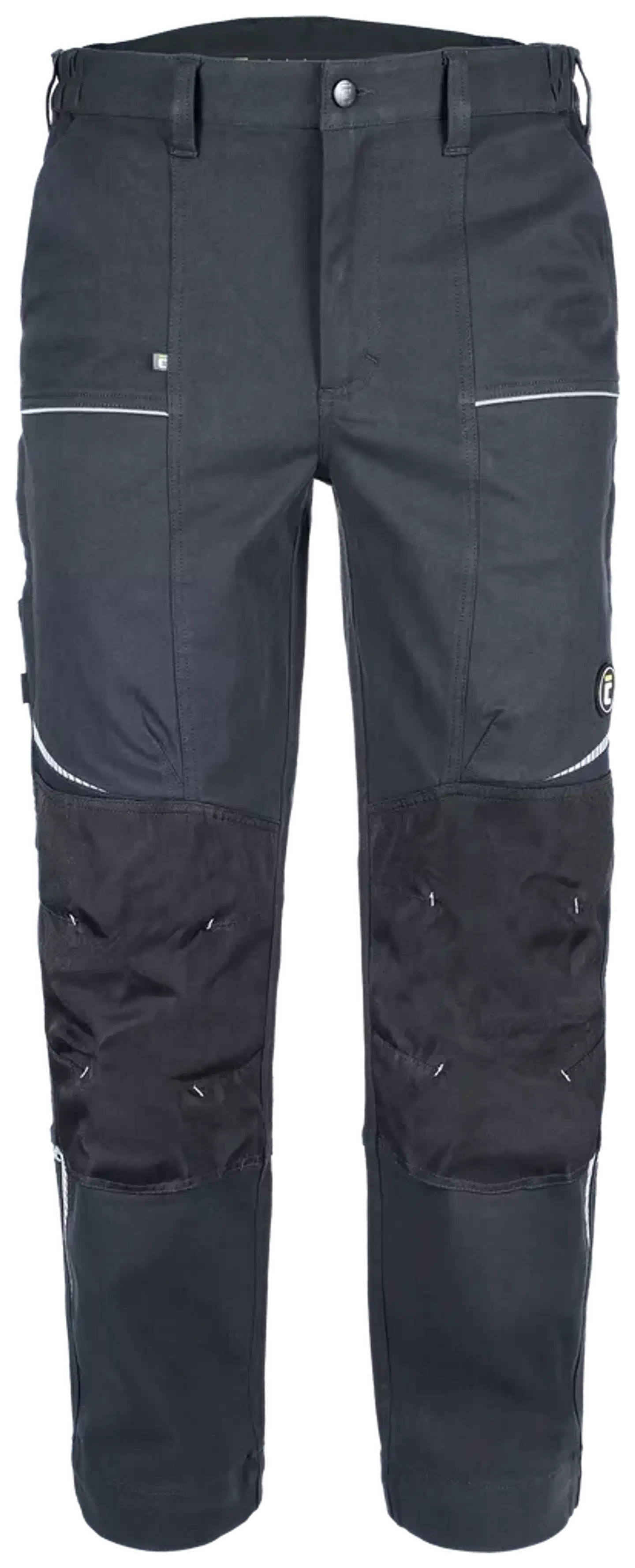 Cerva Stirling stretch työhousut - musta - 1