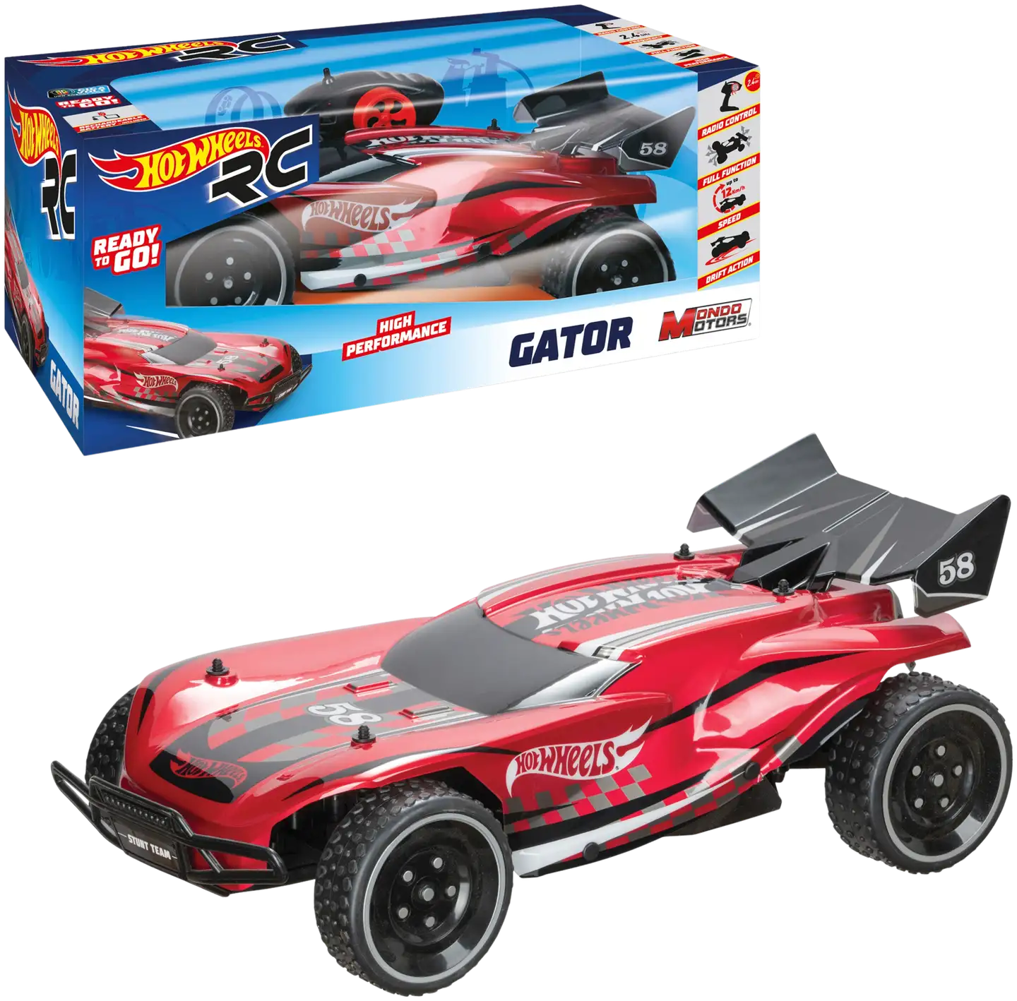 Hot Wheels Gator Rc-Auto 1:10 - 1
