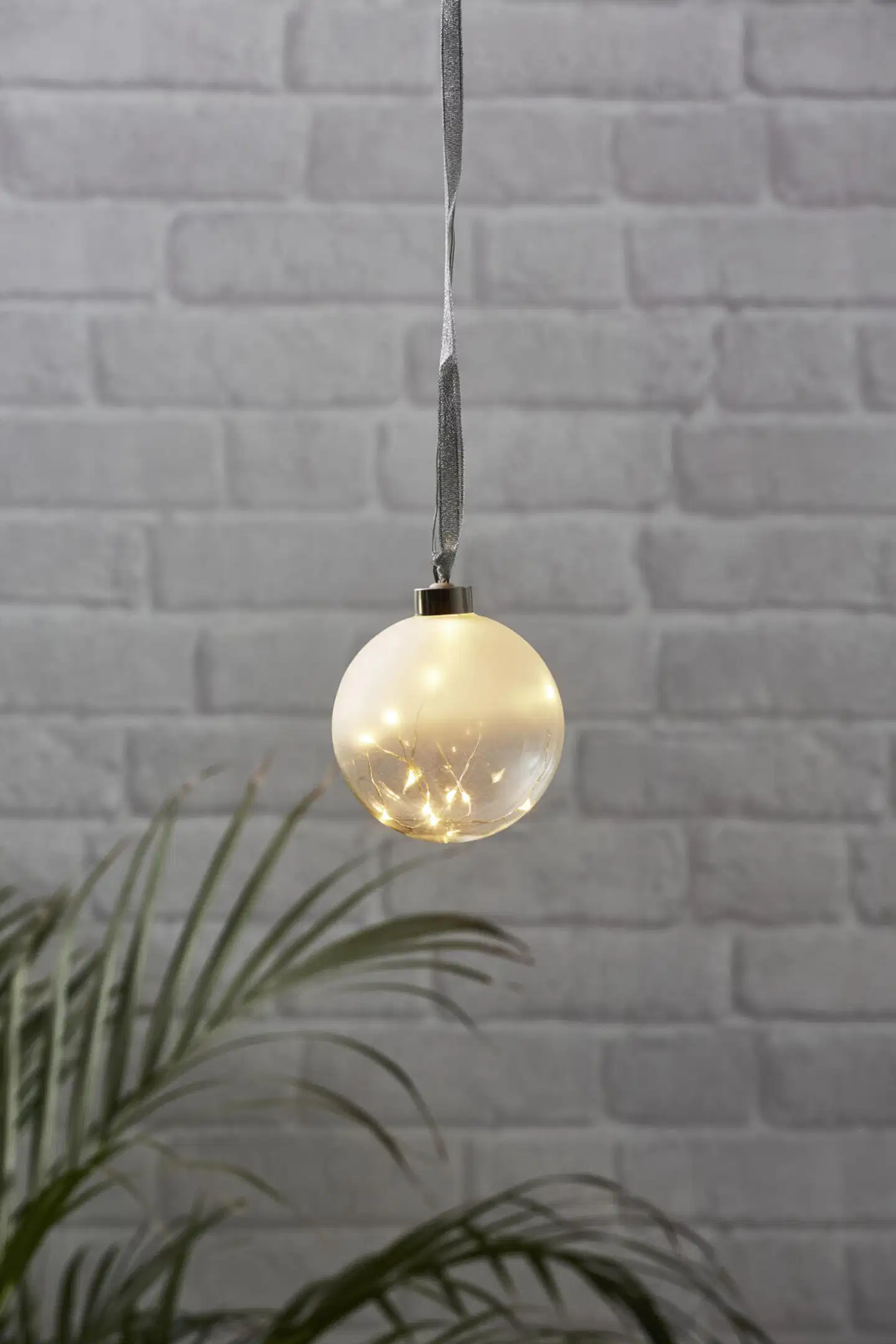 Star Trading Led-lasipallo Glow 10 cm, huurrelasi - 2