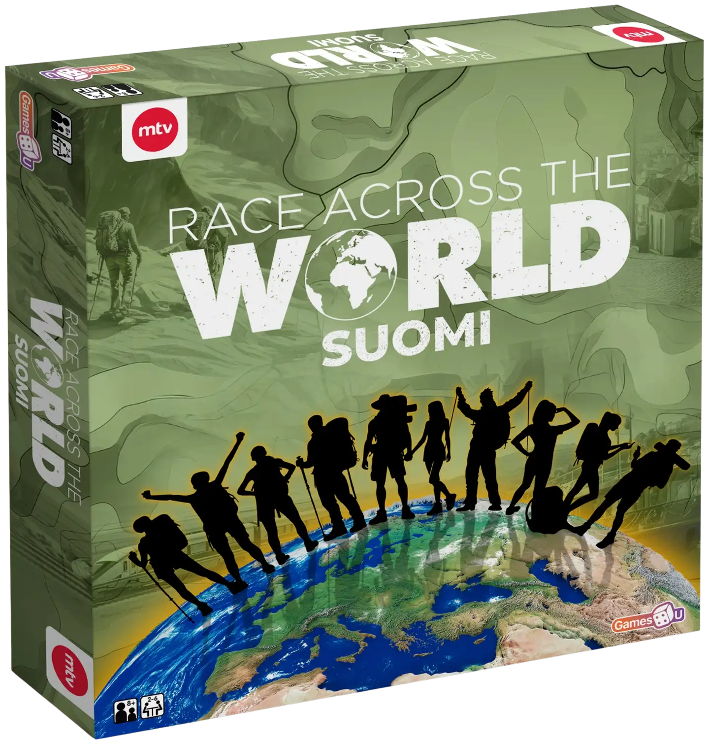 Games4u lautapeli Race across the world - 1