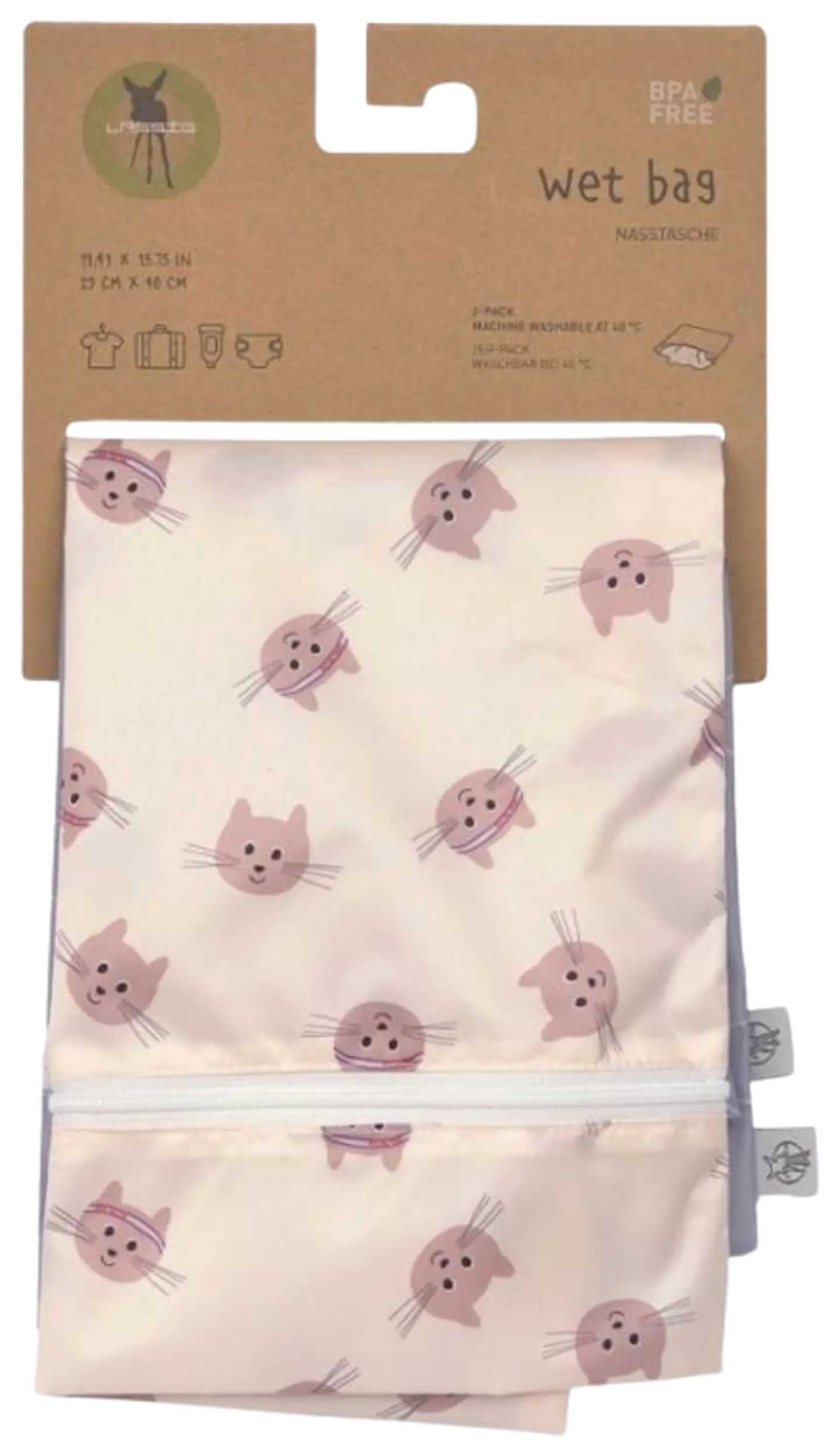 Lässig Märkäpussi Tiny Cat 2 kpl - 6