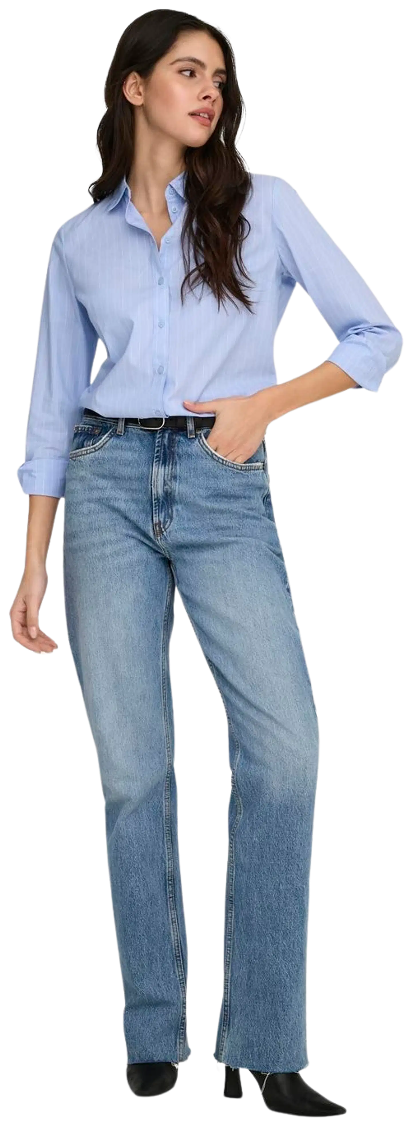 JDY naisten kauluspaita Jdymio - Cashmere Blue - 5