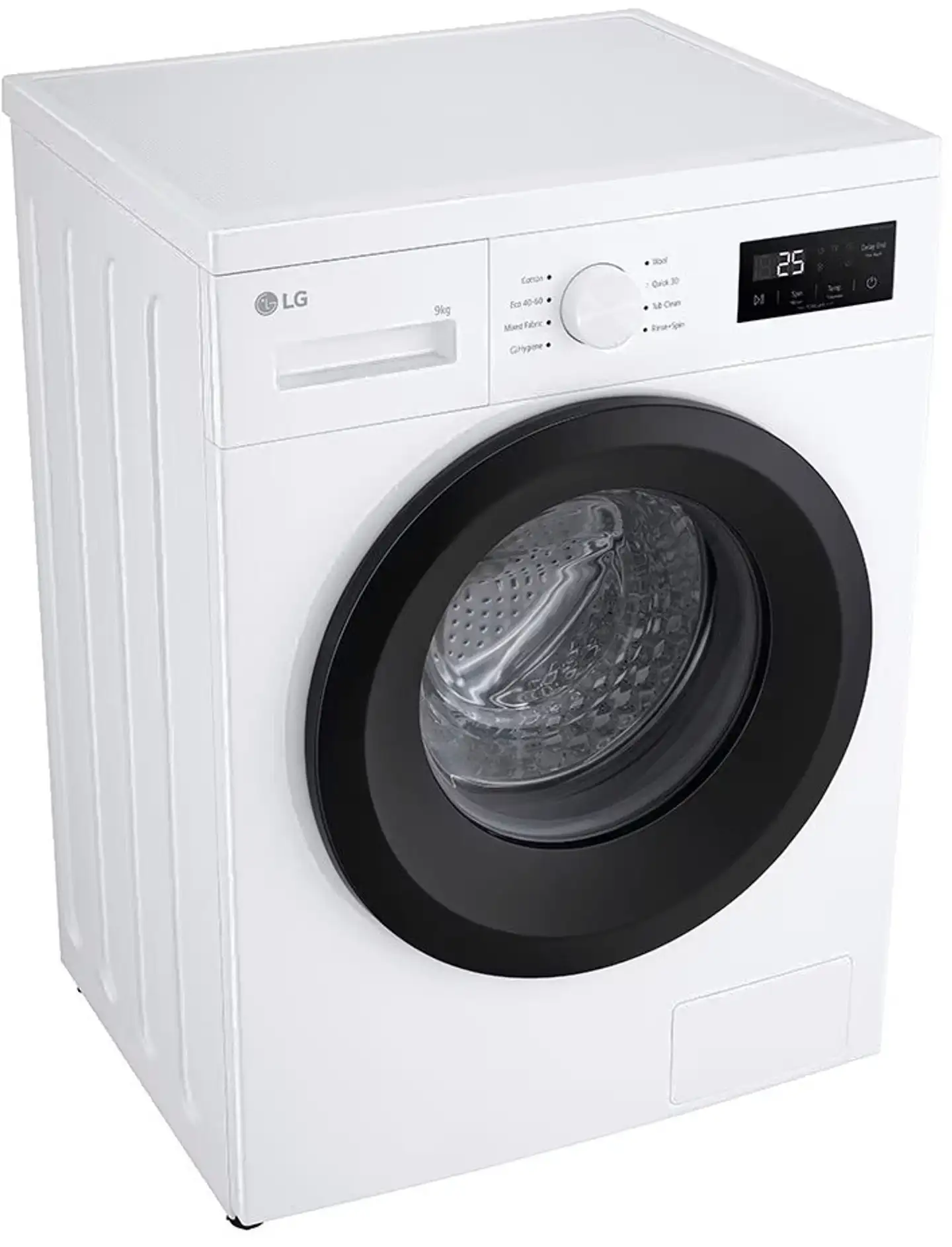 LG edestä täytettävä pyykinpesukone F4A1009NWK, 9kg, valkoinen - 5