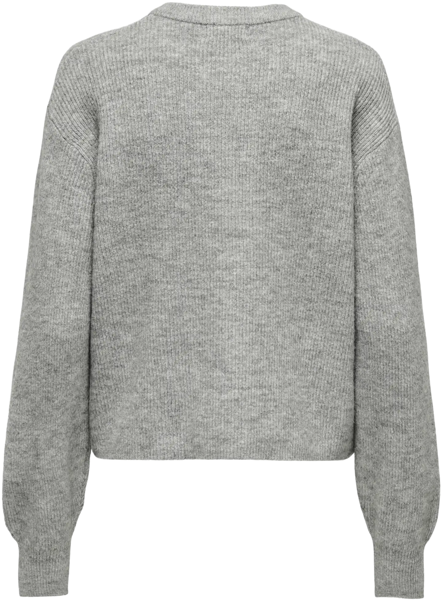 JDY naisten ajaton neule halminapituksella Jdylumi - Medium Grey Melange - 2