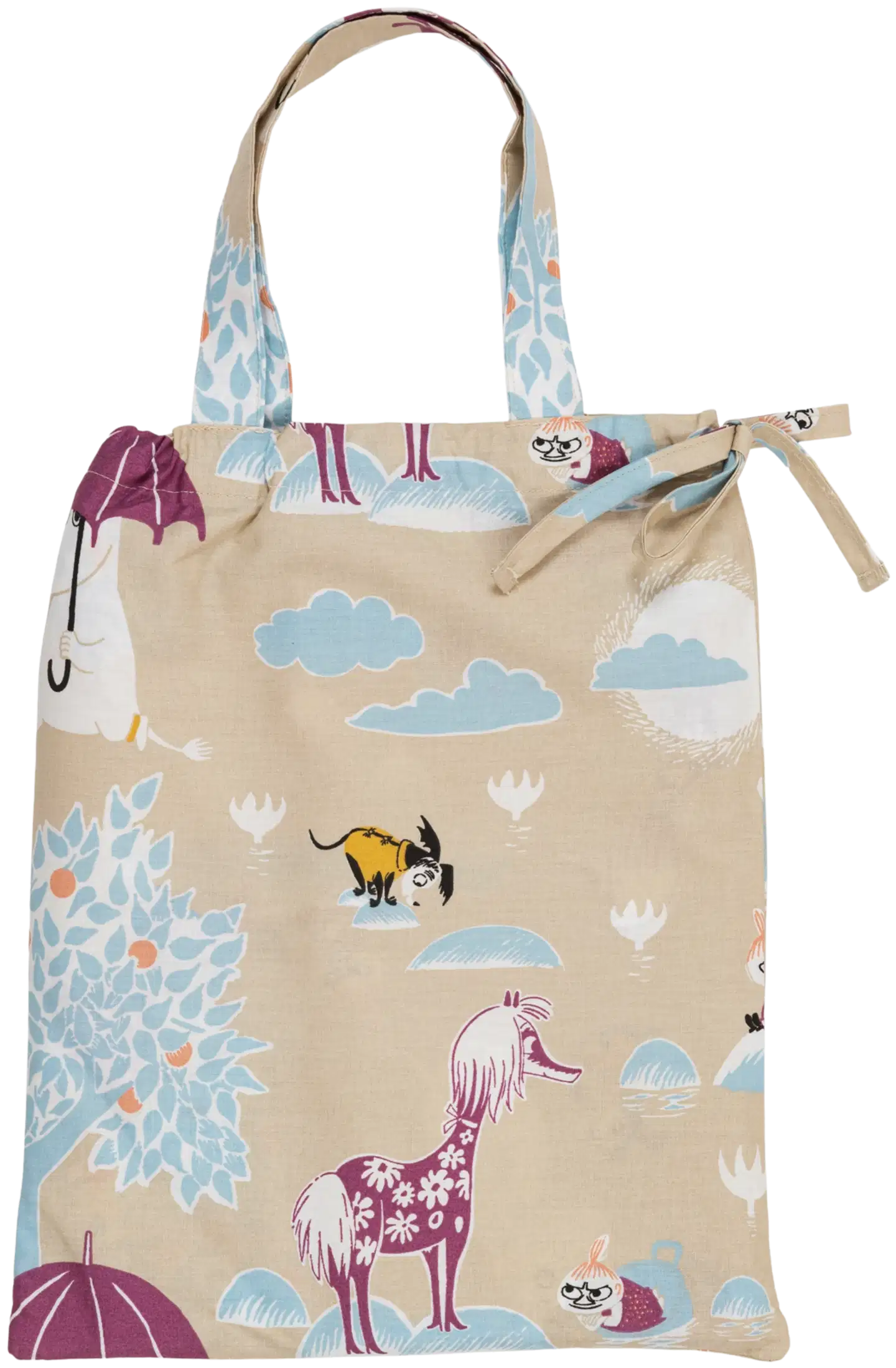 Moomin Arabia Muumi pussilakanasetti 150x210 Sateenvarjon alla GOTS - 3