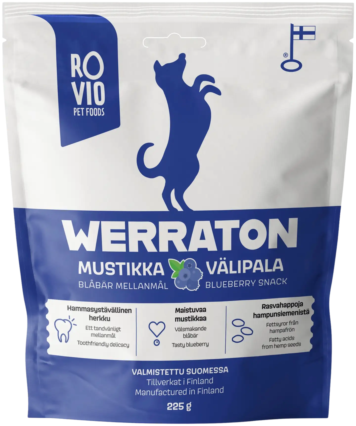 Werraton Mustikka Välipala koira 225g