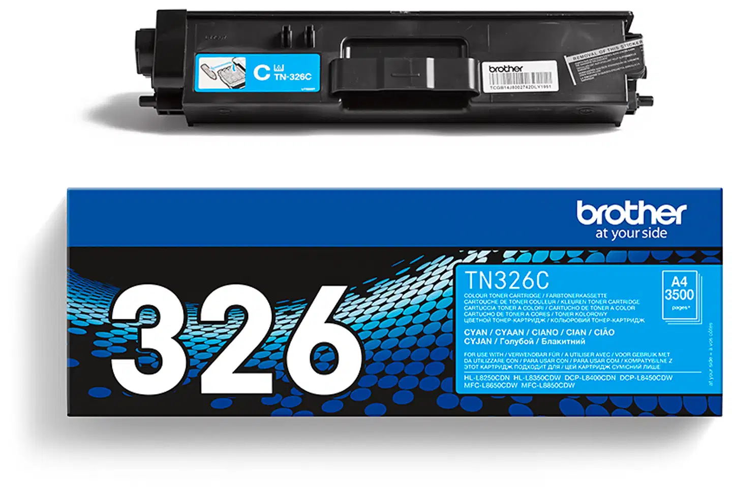 Brother laservärikasetti TN-326C musta - 3