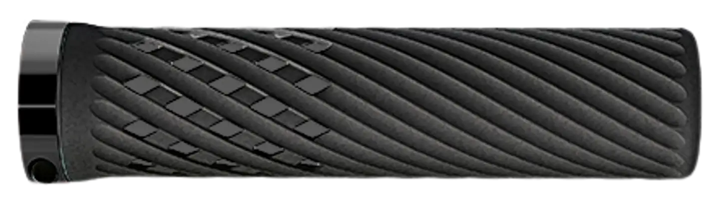 Herrmans kädensija luna lock 130mm musta  Ø22mm - 1