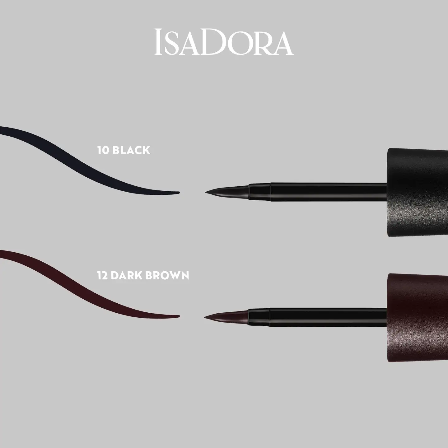 Isadora The Colorful Eyeliner silmänrajauskynä 10 Black 2,5 ml - BLACK - 6