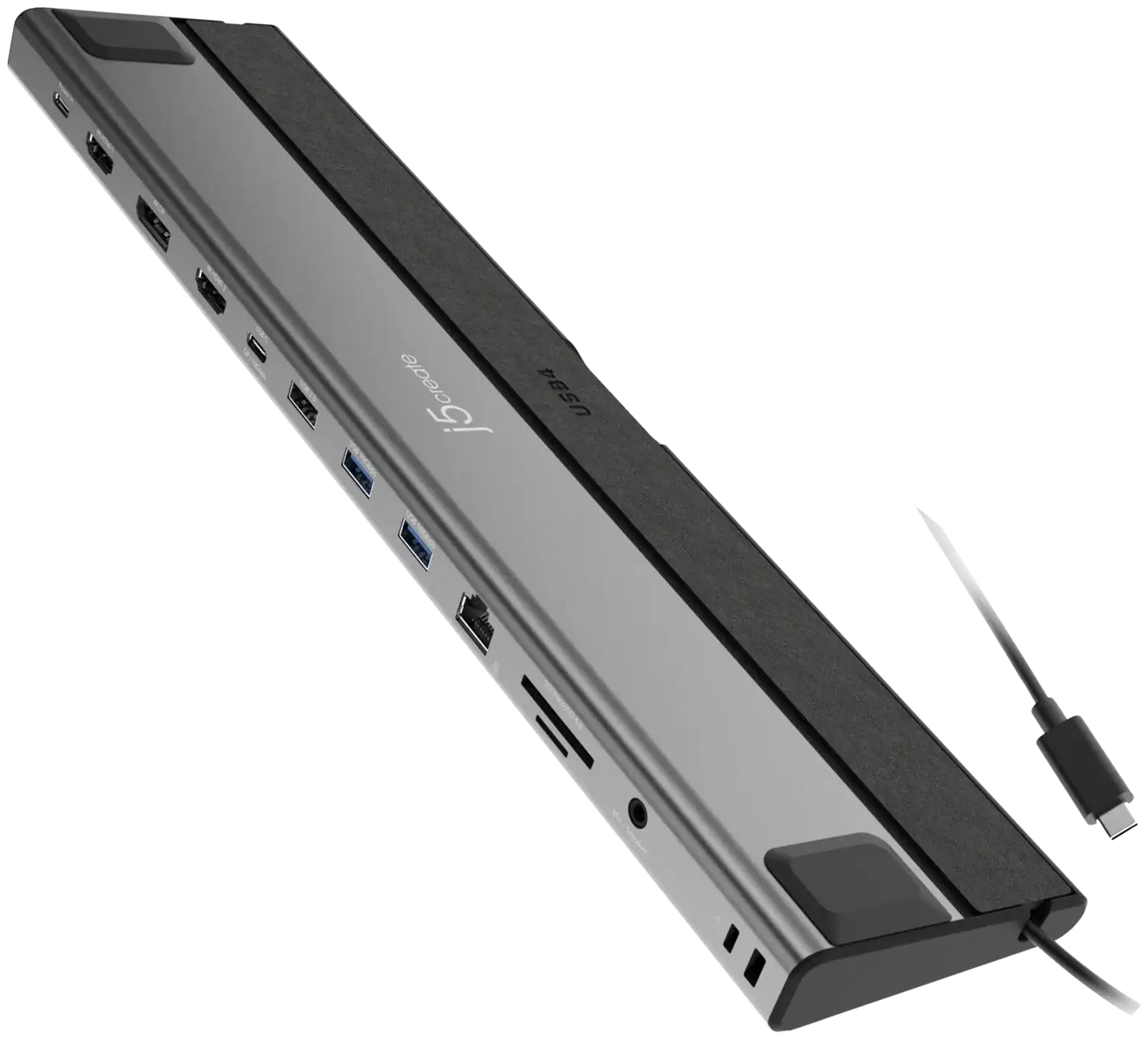 J5 Create USB4 4K kolmen näytön telakka - 1