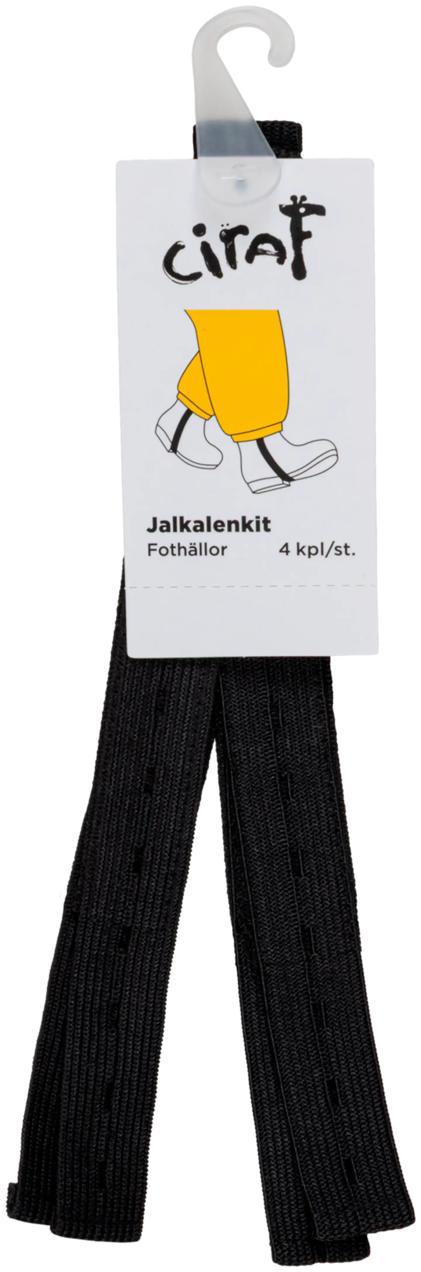 Ciraf lasten jalkalenkit 252C3625JL 4-pack - BLACK