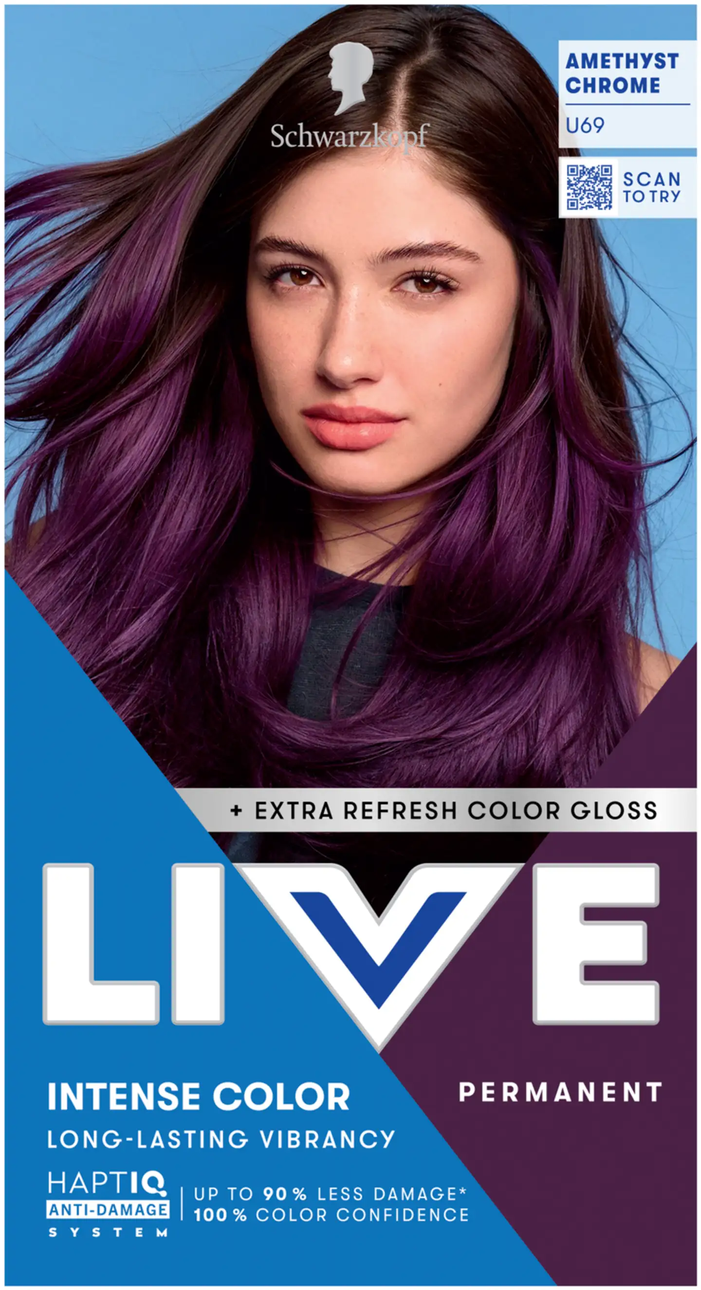 Schwarzkopf LIVE U69 Amethyst Chrome