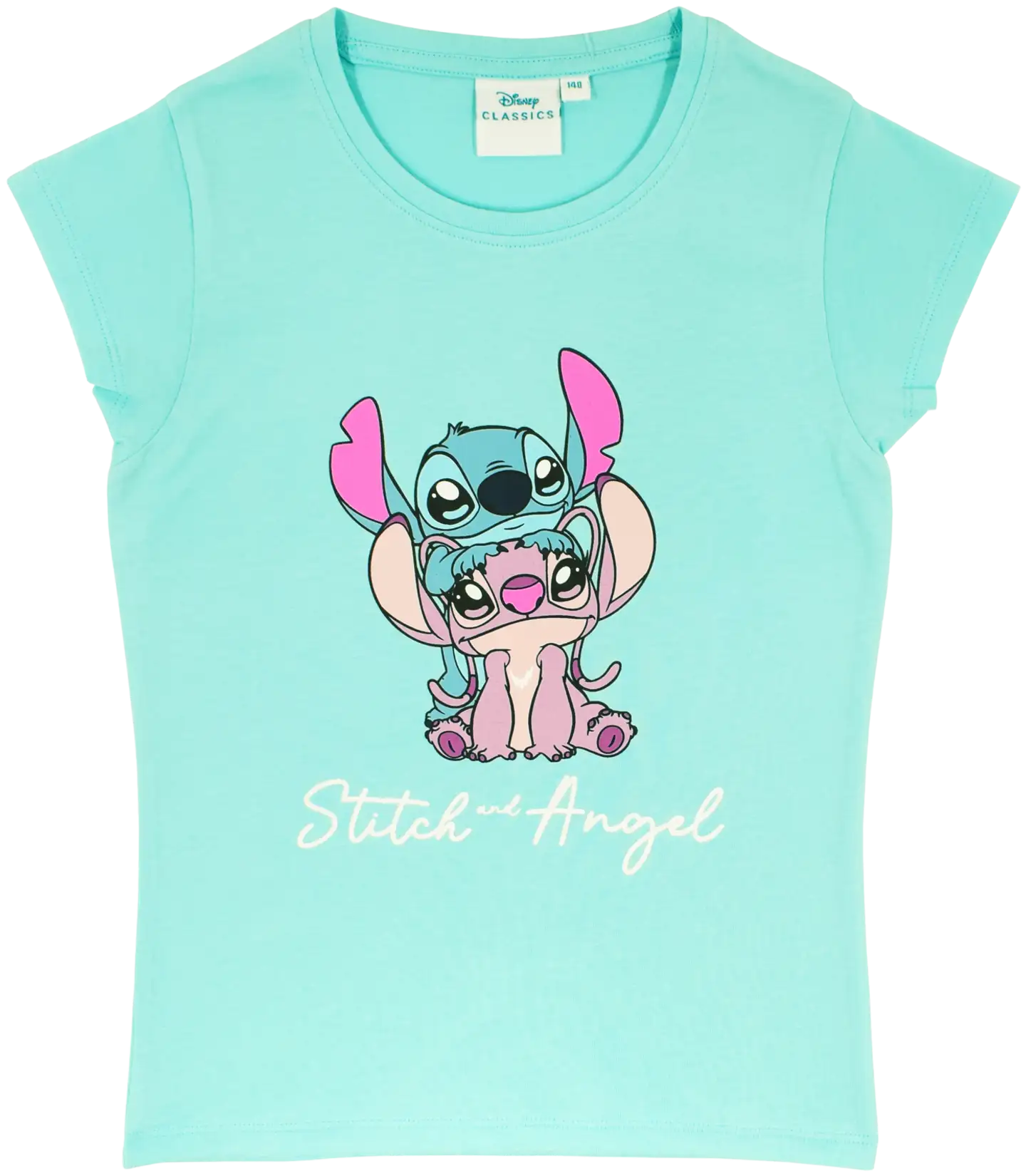 Lilo&Stitch lasten t-paita - TURKOOSI