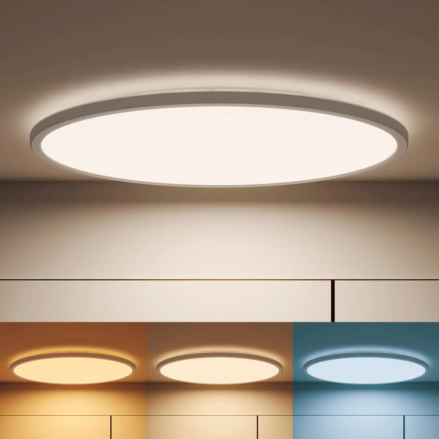 Philips Smart Lighting SuperSlim kattovalaisin 32W 2700–6500K 3800lm pyöreä - 6