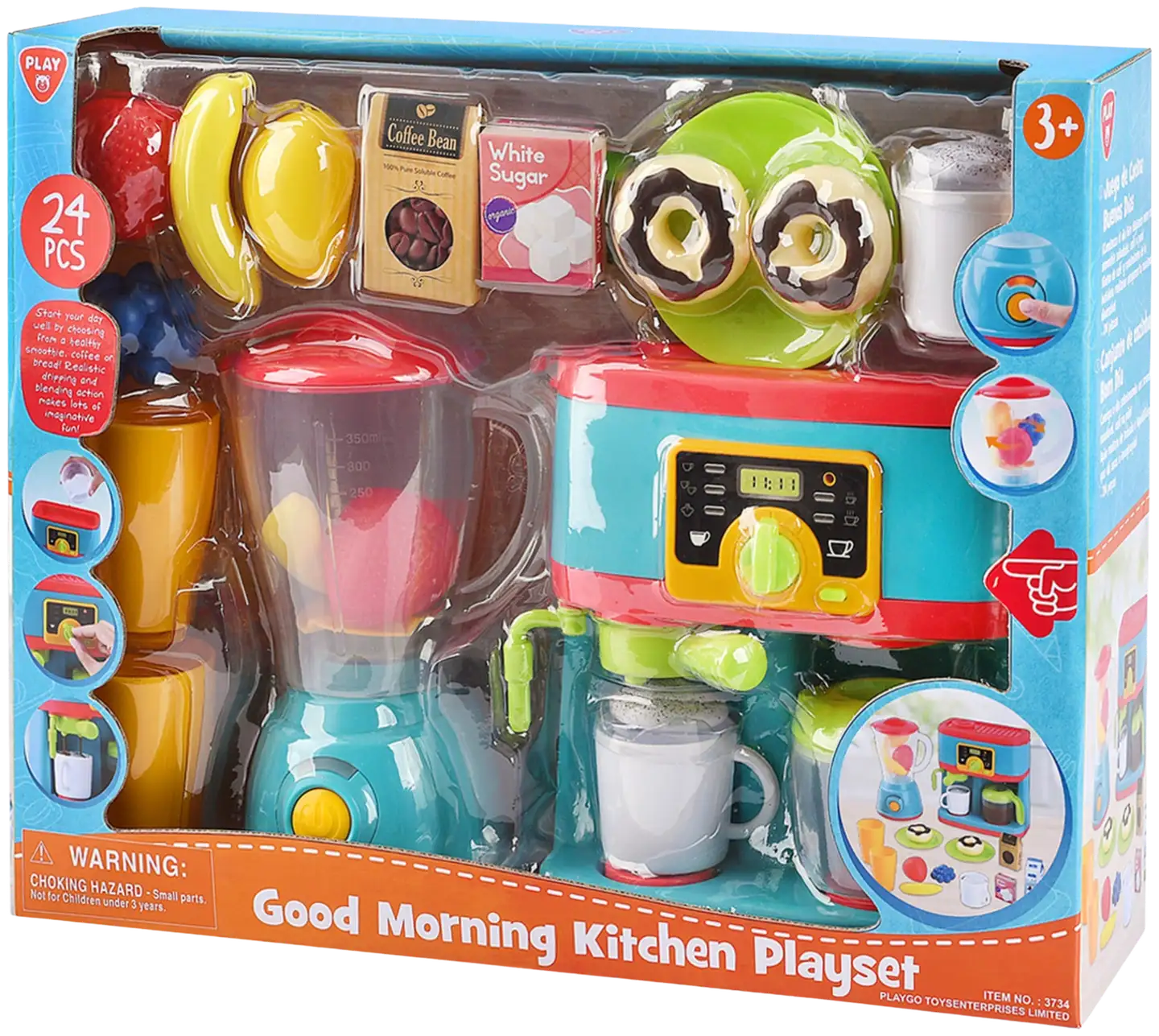 Lasten leikkisetti Good morning kitchen playset