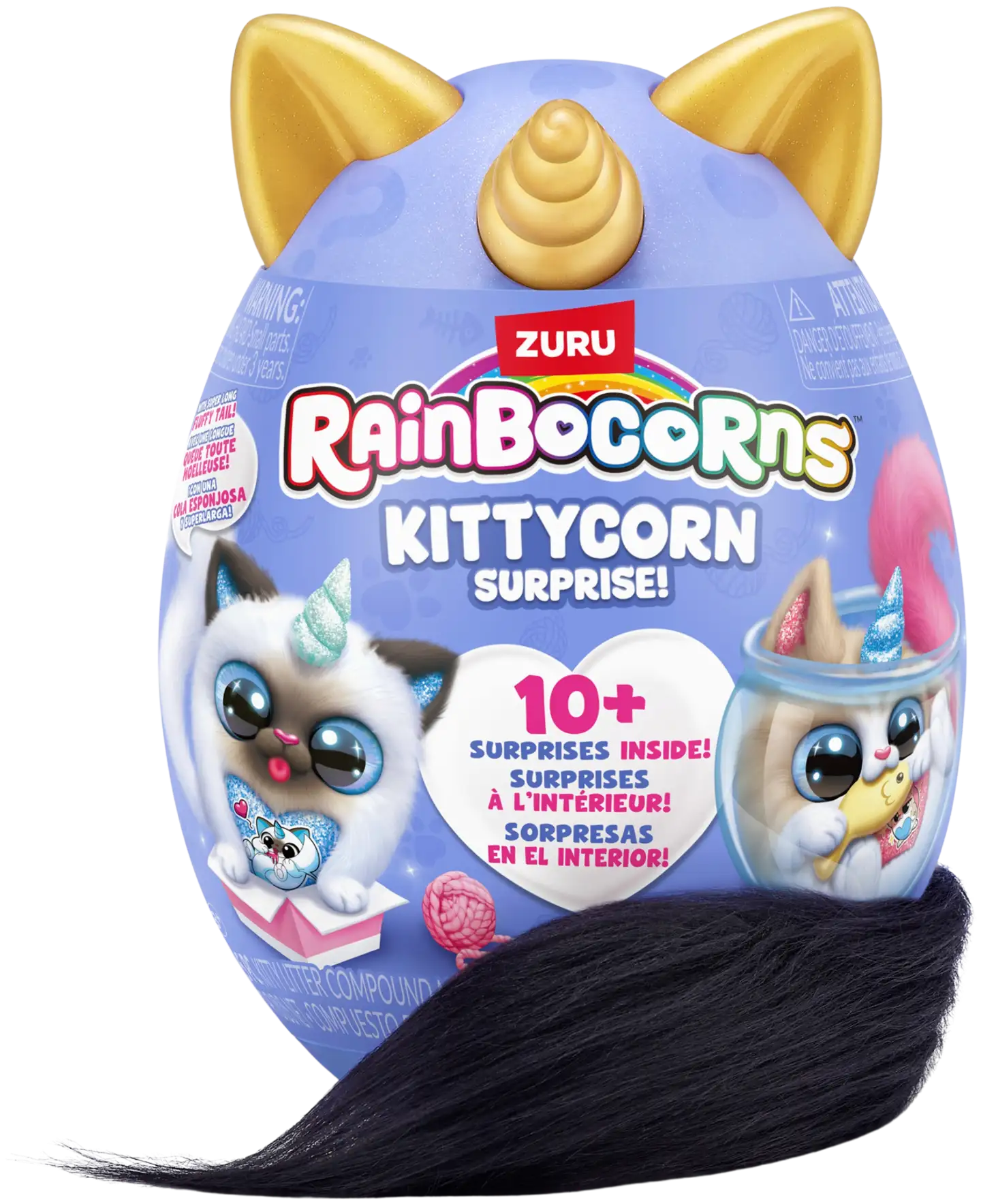 Rainbocorns pehmokissa Kittycorn Surprise, erilaisia - 7