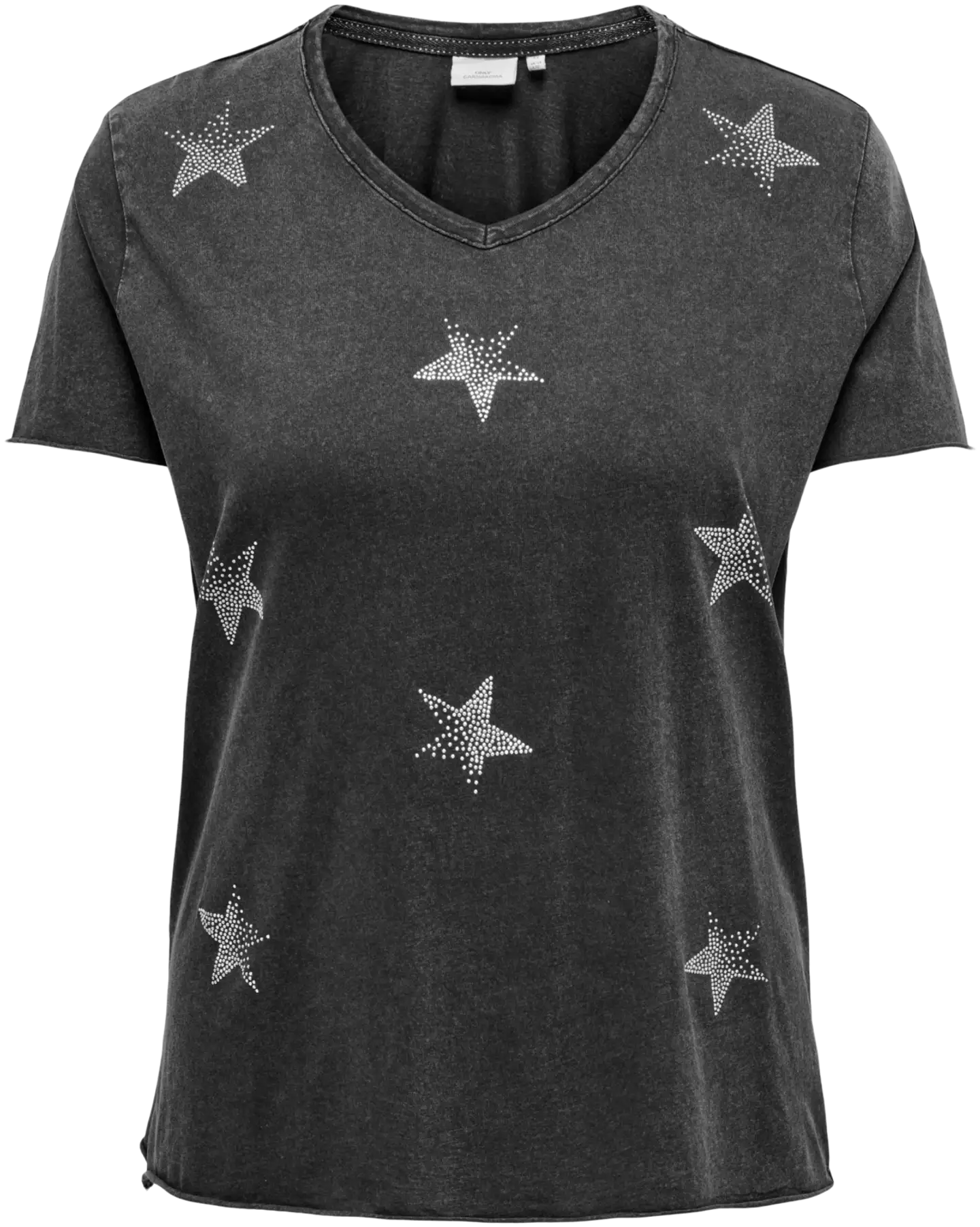 ONLY CARMAKOMA naisten t-paita Carlucy - BLACK - 1