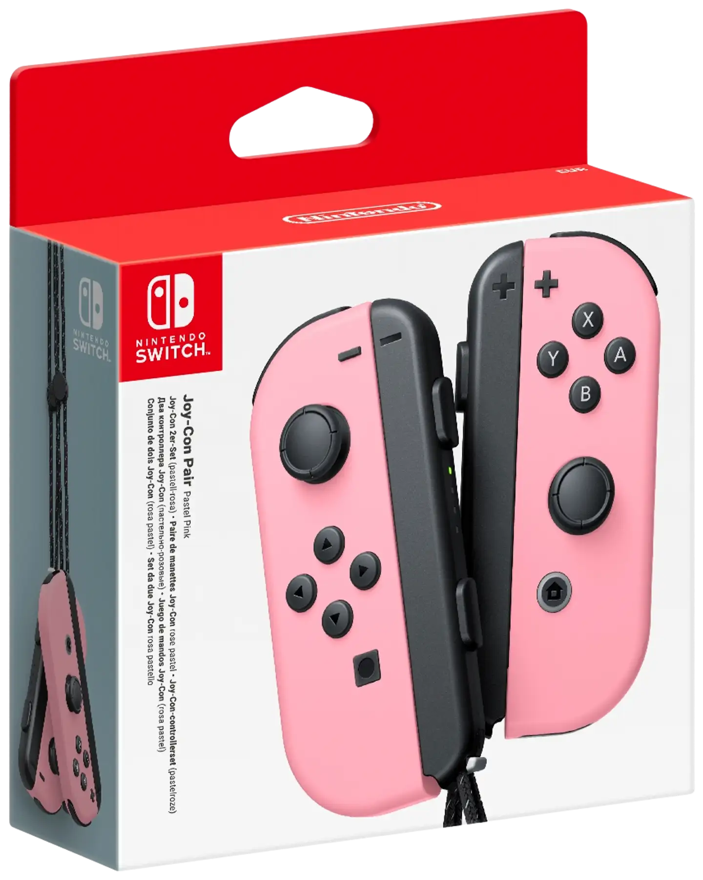 Nintendo Switch Joy-Con-ohjainpari Pastel Pink - 1