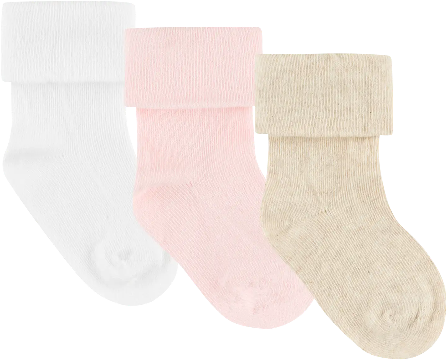 House vauvojen nilkkasukat 3-pack - pink.white,beige