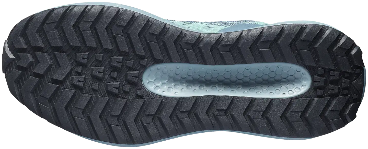 Salomon Aero gravel waterproof junior, vedenpitävä juoksukenkä - Stormy Weather/Lichen/Clearly - 5