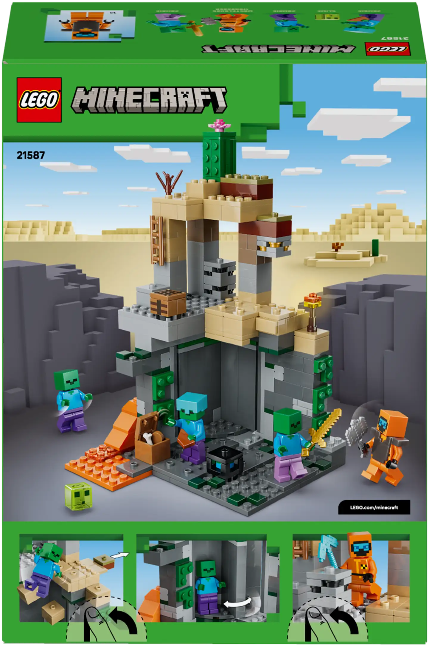 LEGO® Minecraft 21587 Zombityrmä - 8