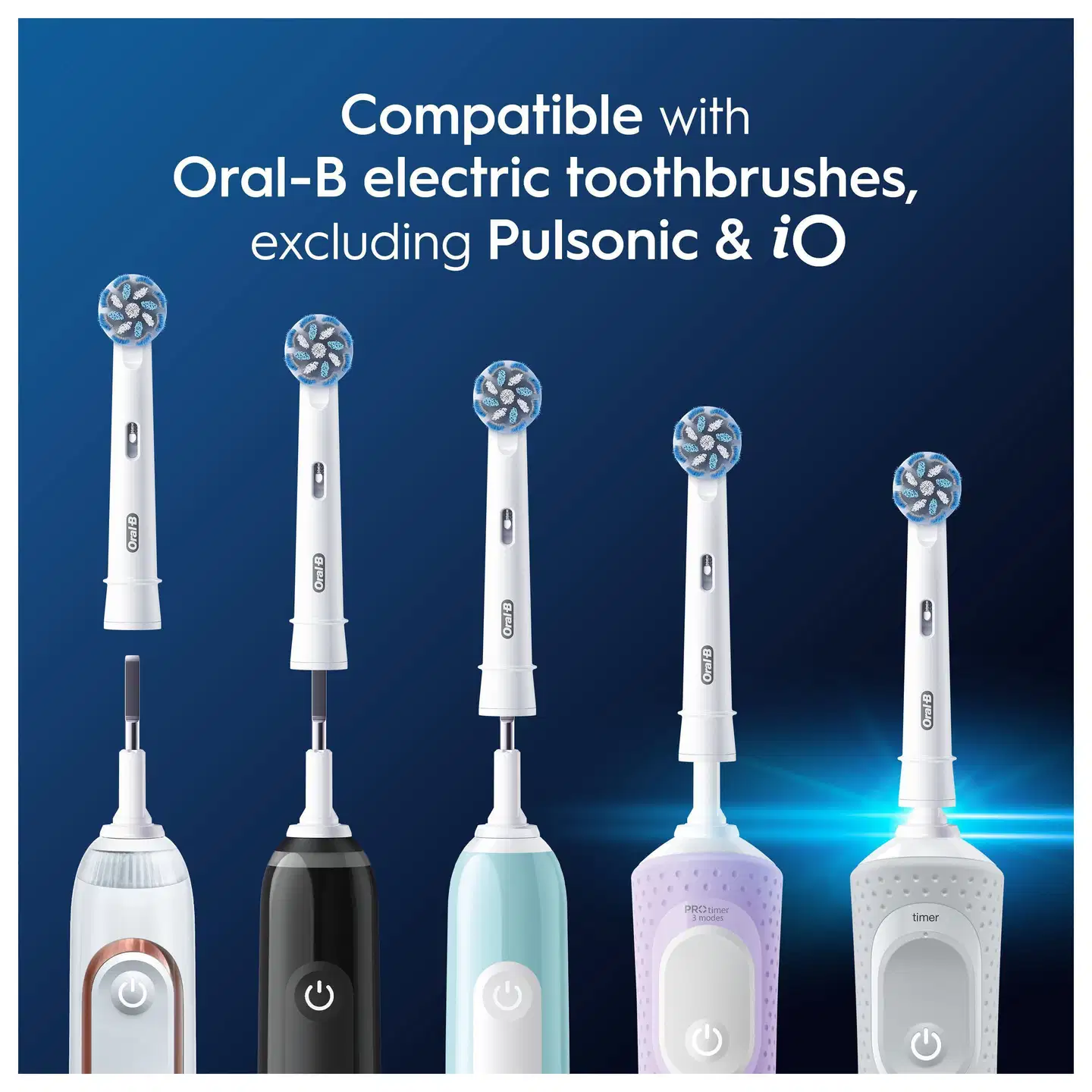 Oral-B Pro Sensitive Clean vaihtoharja 6kpl - 3