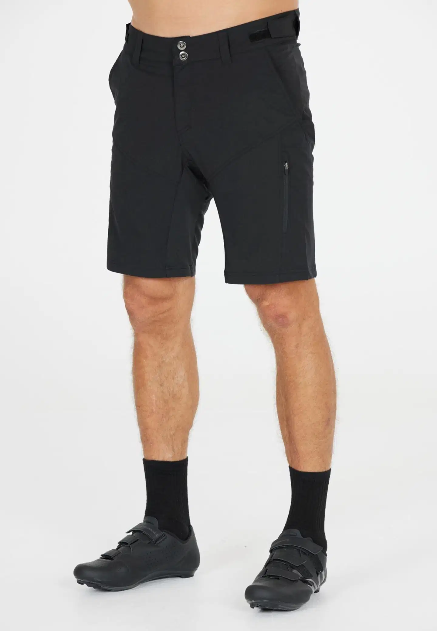 Endurance miesten Benal  2-in-1 pyöräilyshortsit - 1001 Black - 4