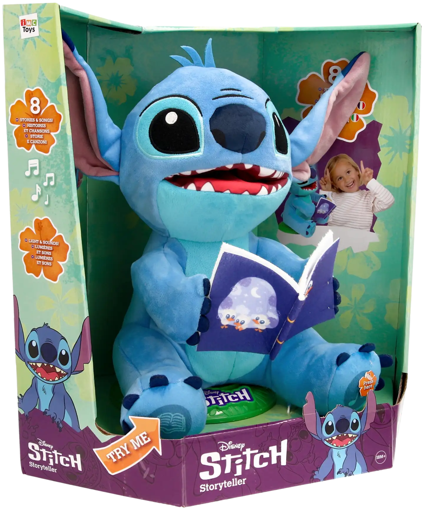 Disney Stitch Storyteller -Pehmolelu - 8