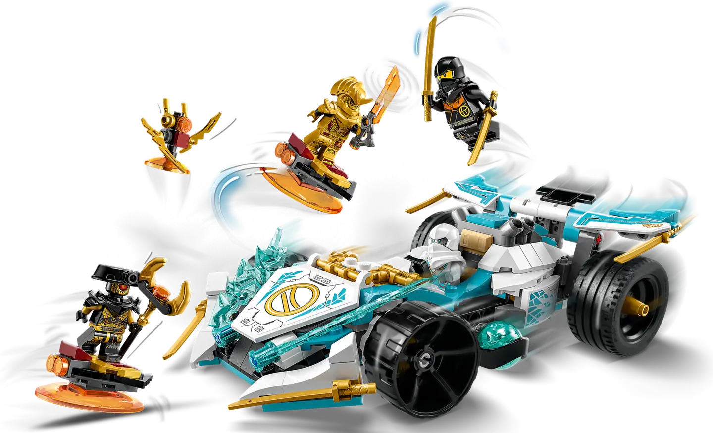 LEGO® Ninjago 71791 Lohikäärmevoiman Zane – spinjitzu-kilpa-auto - 7