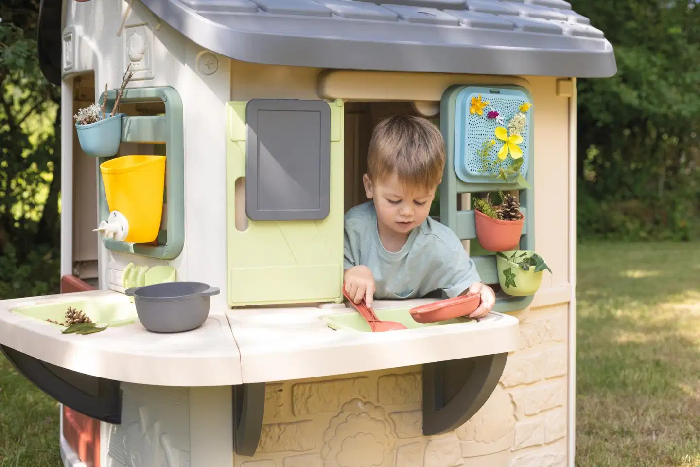 Smoby Life Mud Cooking -leikkimökki - 9