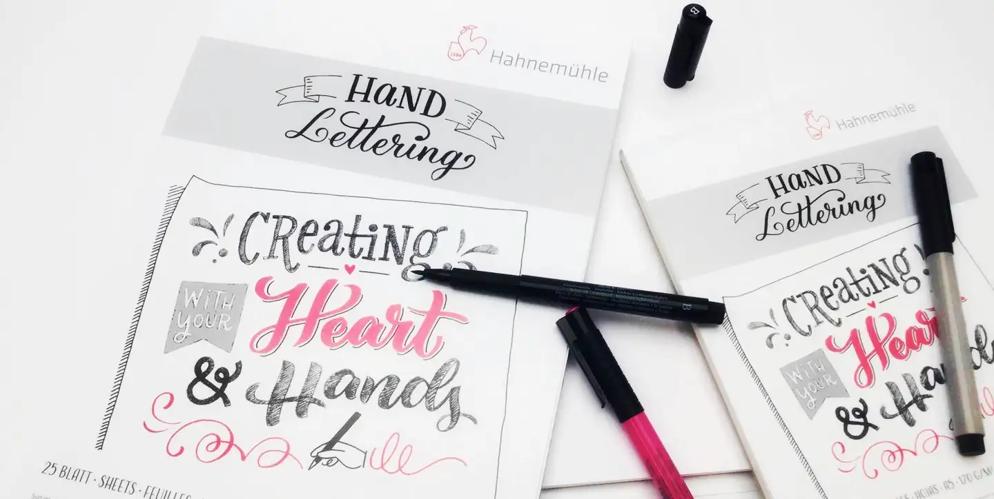 Hahnemühle Hand Lettering lehtiö A4 - 3