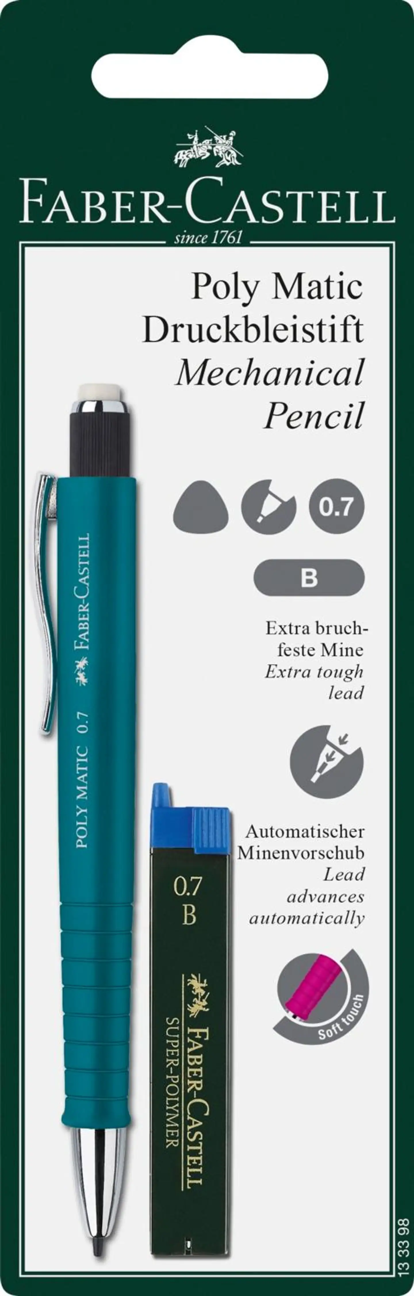 Irtolyijykynä Faber-Castell Poly Matic 0.7 - 2