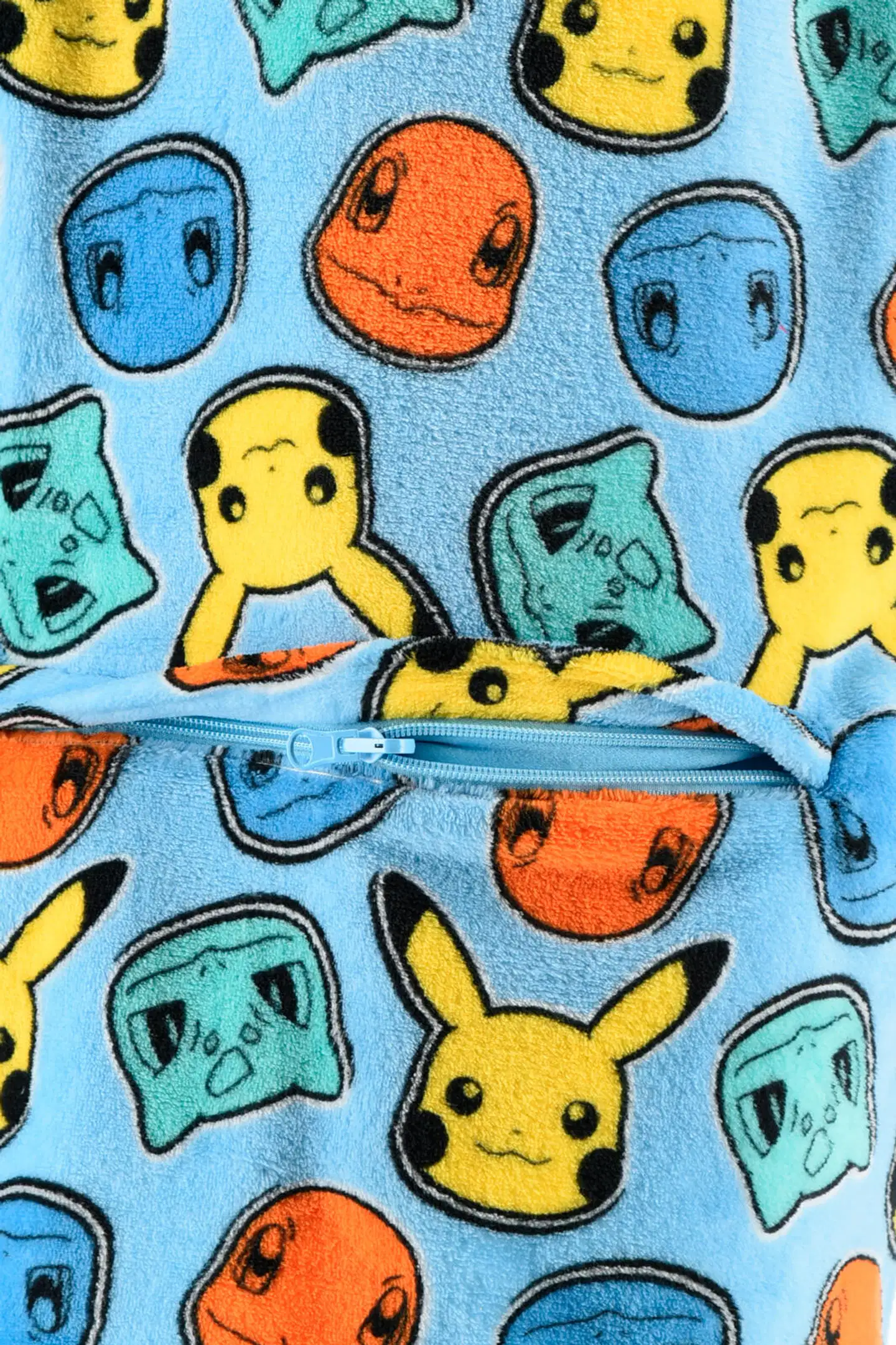 Pokemon lasten väljä korallifleecehuppari ZH20126 - light blue - 5