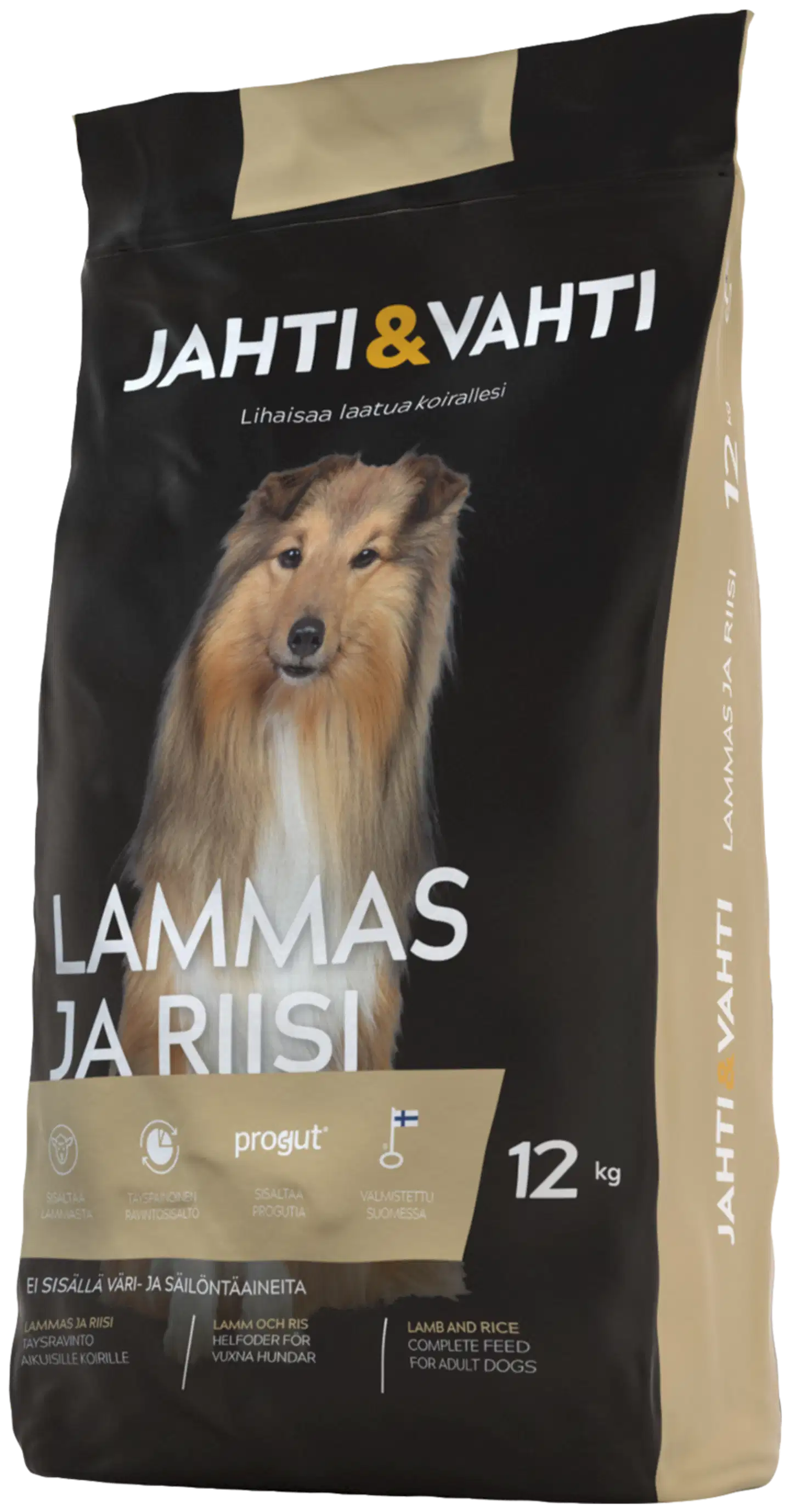 Jahti&Vahti Lammas ja Riisi 12 kg