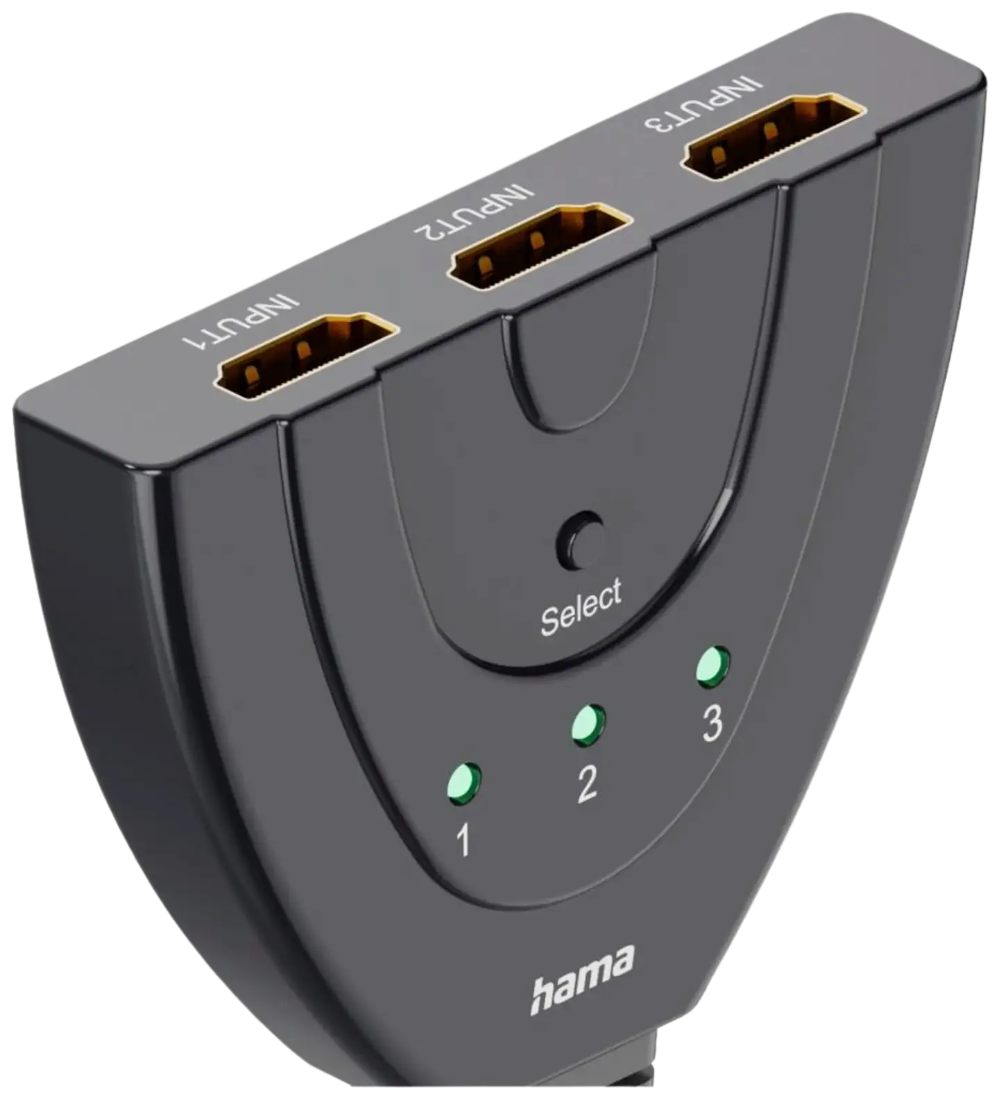 Hama HDMI™-kytkin, 3xHDMI™ in - 1xHDMI™ out, 4K - 4