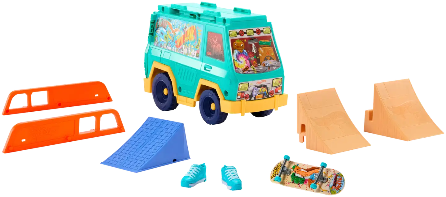 Hot Wheels Skate Van -Leikkisetti - 2