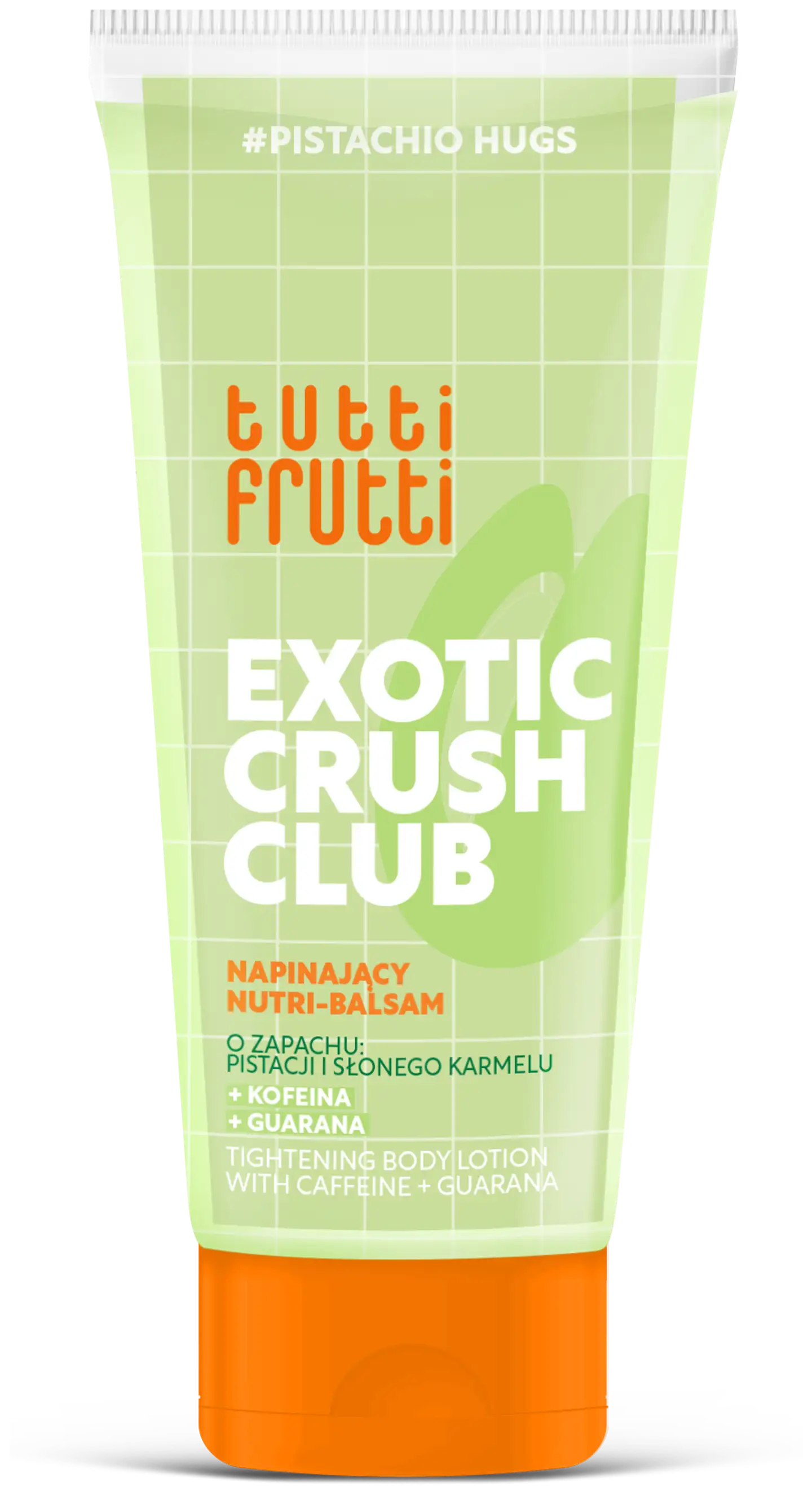 Tutti Frutti Exotic Crush Club vartalovoide pistaasi, kofeiini ja guarana 200 ml