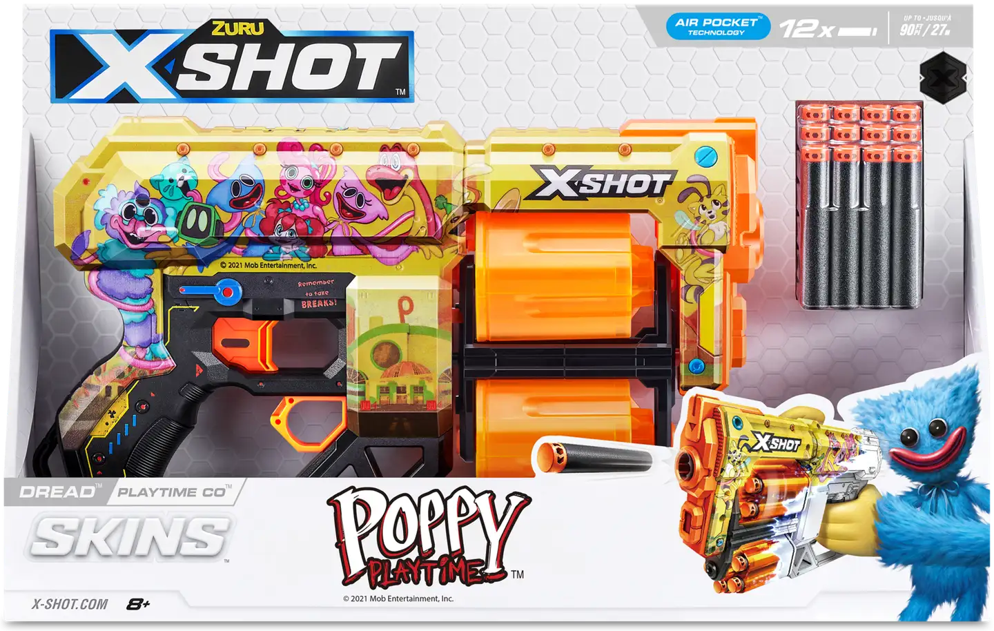 X-Shot Skins dread 12 ammusta Poppy Playtime - 9