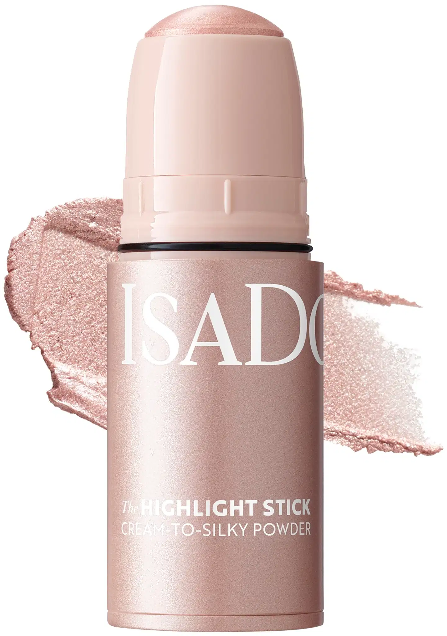 IsaDora The Highlight Stick Cream-to-Silky Powder 64 Frosty Pink 5,5 g - 64 Frosty Pink - 3