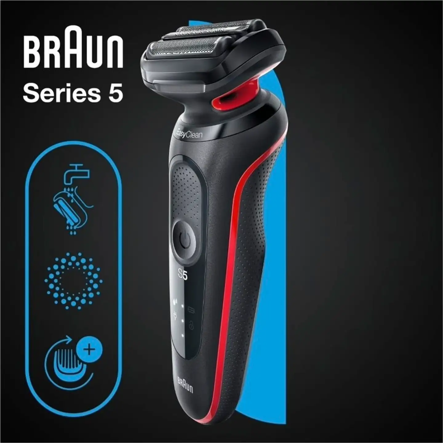 Braun Partakone Wet & Dry Series 5 51R1000S - 3