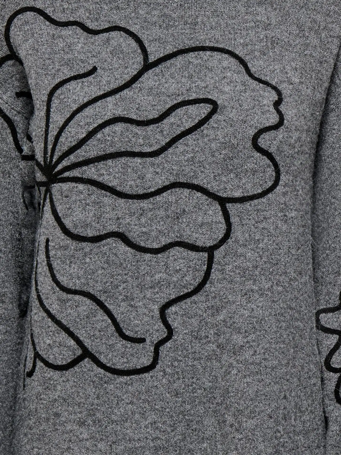 JDY naisten neulemekko Jdyjella - Medium Grey Melange - 3