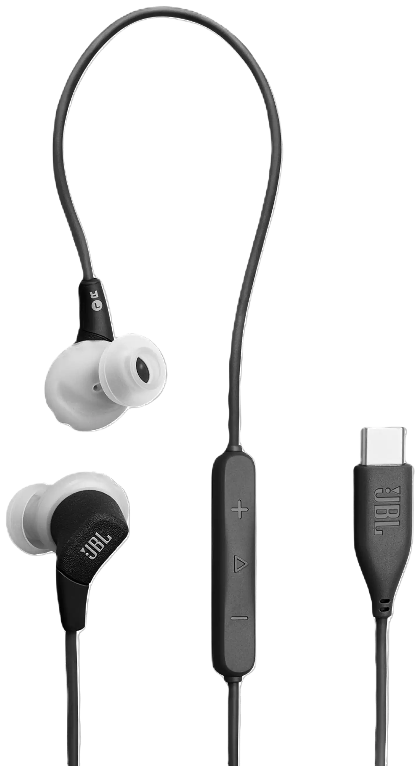 JBL langalliset Sport nappikuulokkeet USB-C liitännällä Endurance Run 3C musta - 1