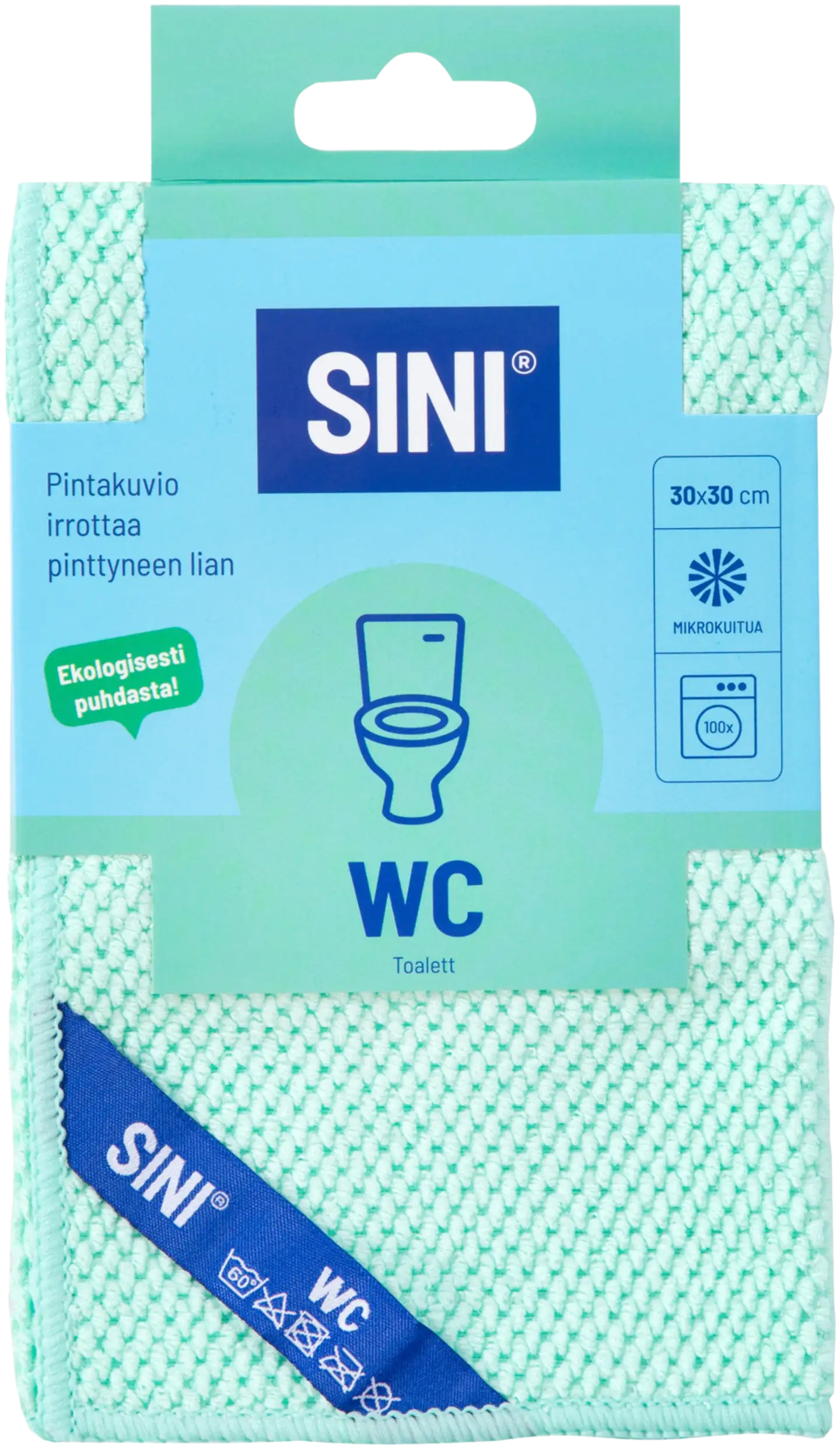 Sini Wc-liina mikrokuitua 30x30 cm - 1