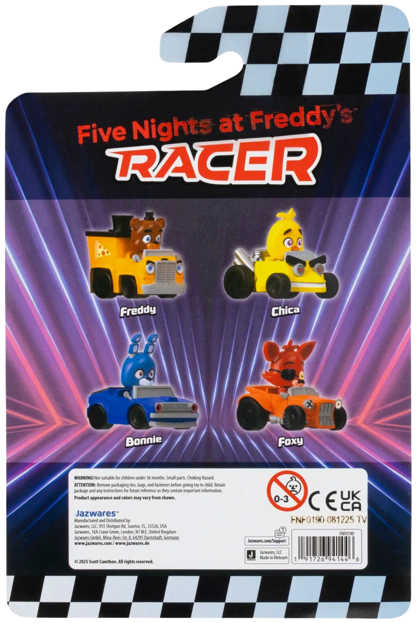 Five Nights At Freddy's Ajoneuvo Yllätyspkkaus - 2